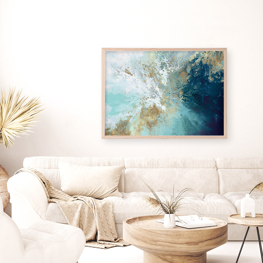 Shop Pomona Art Print a painted abstract themed wall art print from The Print Emporium wall artwork collection - Buy Australian made fine art painting style poster and framed prints for the home and your interior decor room, TPE-PC-HB001-AP