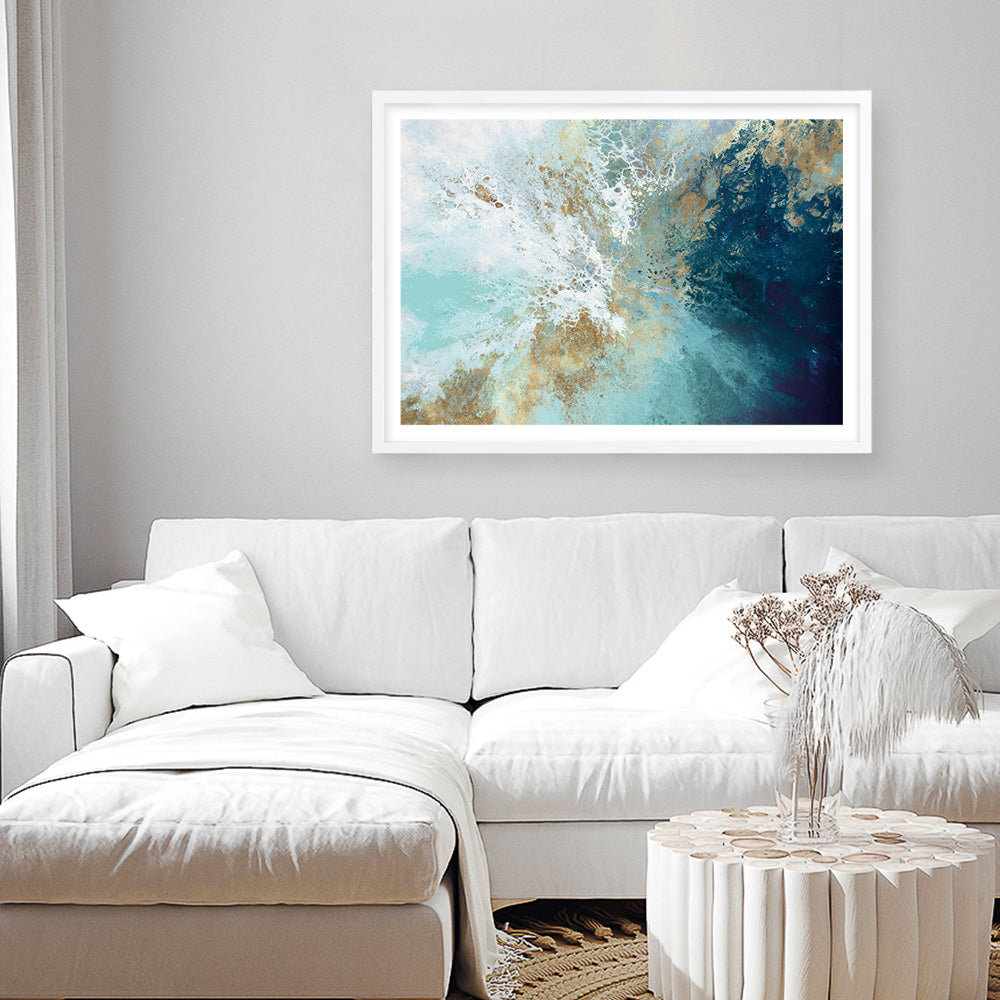 Shop Pomona Art Print a painted abstract themed wall art print from The Print Emporium wall artwork collection - Buy Australian made fine art painting style poster and framed prints for the home and your interior decor room, TPE-PC-HB001-AP