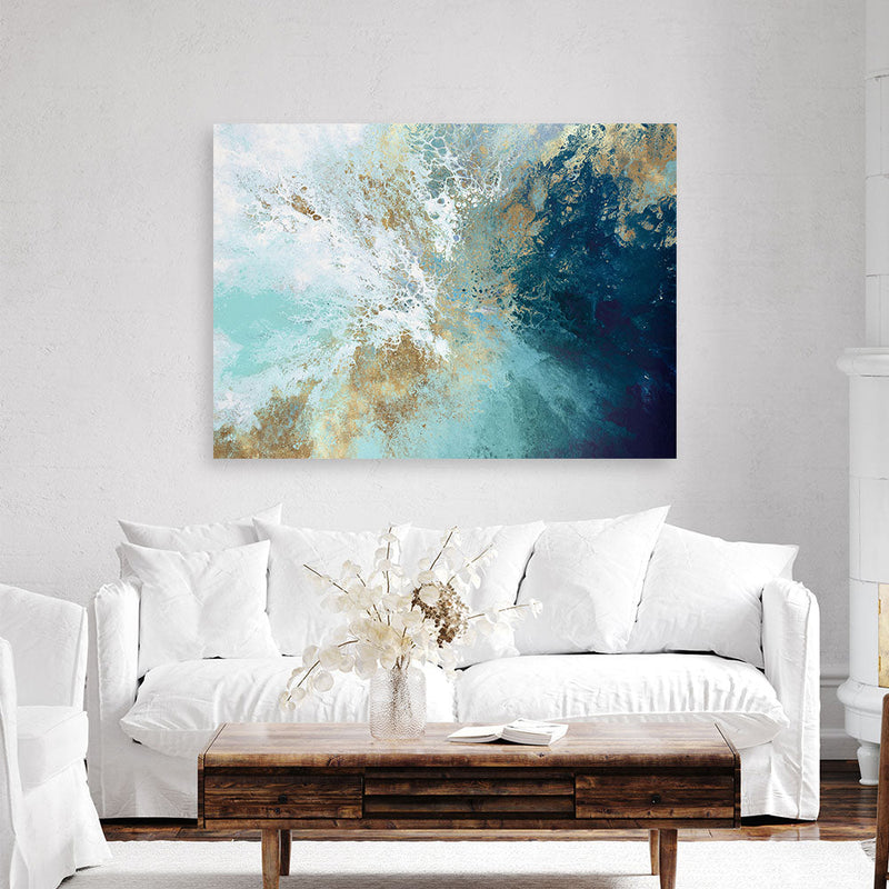 Shop Pomona Canvas Print a painted abstract themed framed canvas wall art print from The Print Emporium artwork collection - Buy Australian made fine art painting style stretched canvas prints for the home and your interior decor space, TPE-PC-HB001-CA-35X46-NF