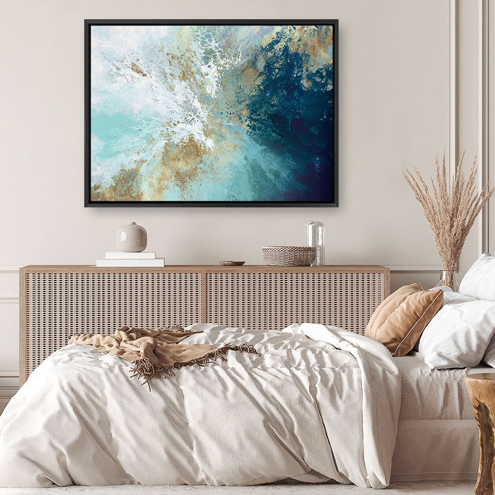 Shop Pomona Canvas Print a painted abstract themed framed canvas wall art print from The Print Emporium artwork collection - Buy Australian made fine art painting style stretched canvas prints for the home and your interior decor space, TPE-PC-HB001-CA-35X46-NF