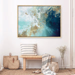 Shop Pomona Canvas Print a painted abstract themed framed canvas wall art print from The Print Emporium artwork collection - Buy Australian made fine art painting style stretched canvas prints for the home and your interior decor space, TPE-PC-HB001-CA-35X46-NF