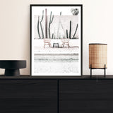 Shop Poolside in Mexico Photo Art Print a coastal themed photography wall art print from The Print Emporium wall artwork collection - Buy Australian made fine art poster and framed prints for the home and your interior decor, TPE-788-AP