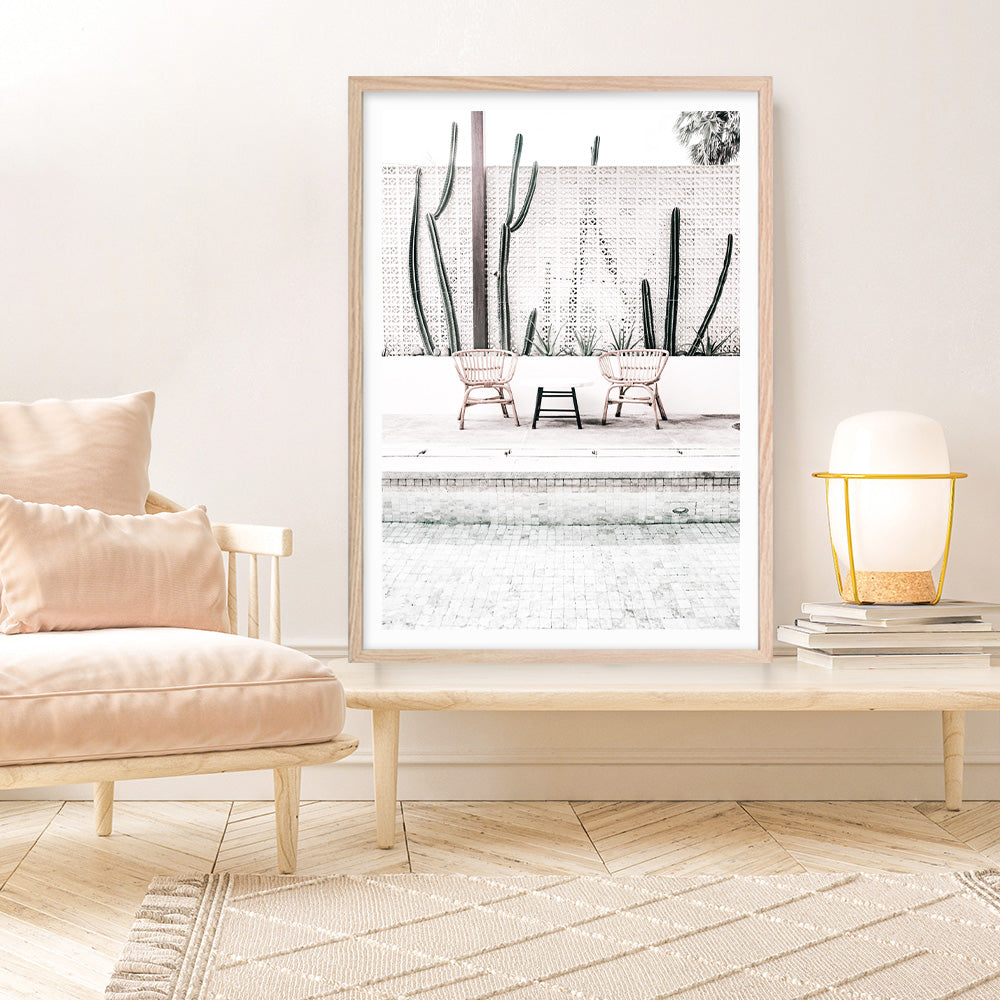 Shop Poolside in Mexico Photo Art Print a coastal themed photography wall art print from The Print Emporium wall artwork collection - Buy Australian made fine art poster and framed prints for the home and your interior decor, TPE-788-AP