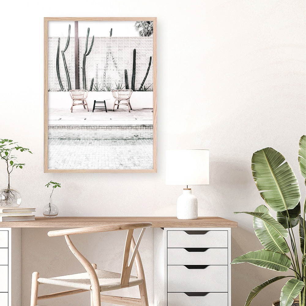 Shop Poolside in Mexico Photo Art Print a coastal themed photography wall art print from The Print Emporium wall artwork collection - Buy Australian made fine art poster and framed prints for the home and your interior decor, TPE-788-AP