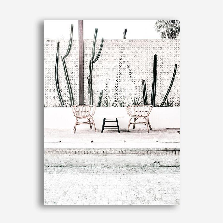 Shop Poolside in Mexico Photo Canvas Print a coastal themed photography framed stretched canvas print from The Print Emporium wall artwork collection - Buy Australian made prints for the home and your interior decor space, TPE-788-CA-35X46-NF