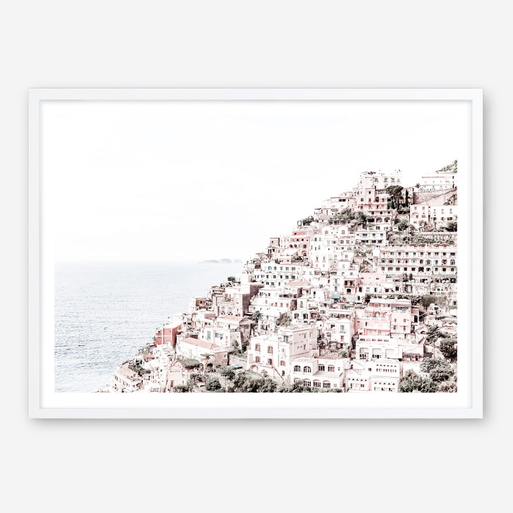 Shop Positano I Photo Art Print a coastal themed photography wall art print from The Print Emporium wall artwork collection - Buy Australian made fine art poster and framed prints for the home and your interior decor, TPE-768-AP