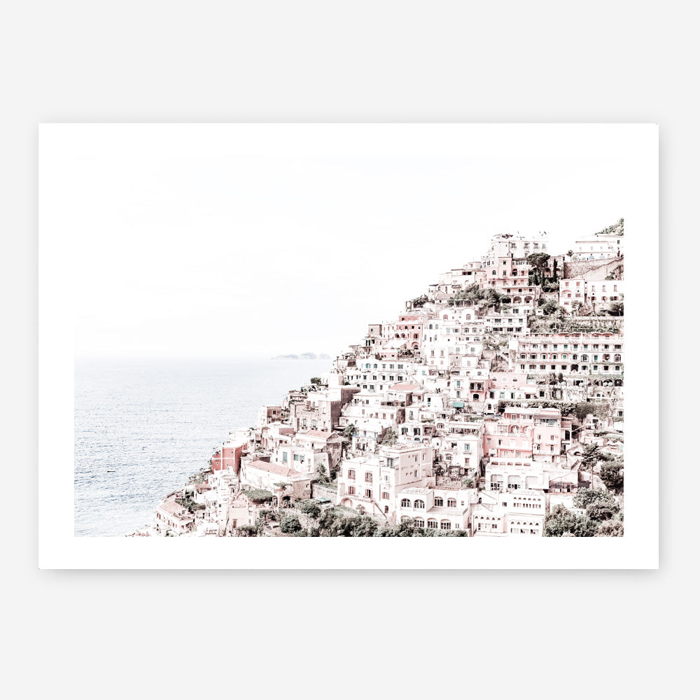 Shop Positano I Photo Art Print a coastal themed photography wall art print from The Print Emporium wall artwork collection - Buy Australian made fine art poster and framed prints for the home and your interior decor, TPE-768-AP
