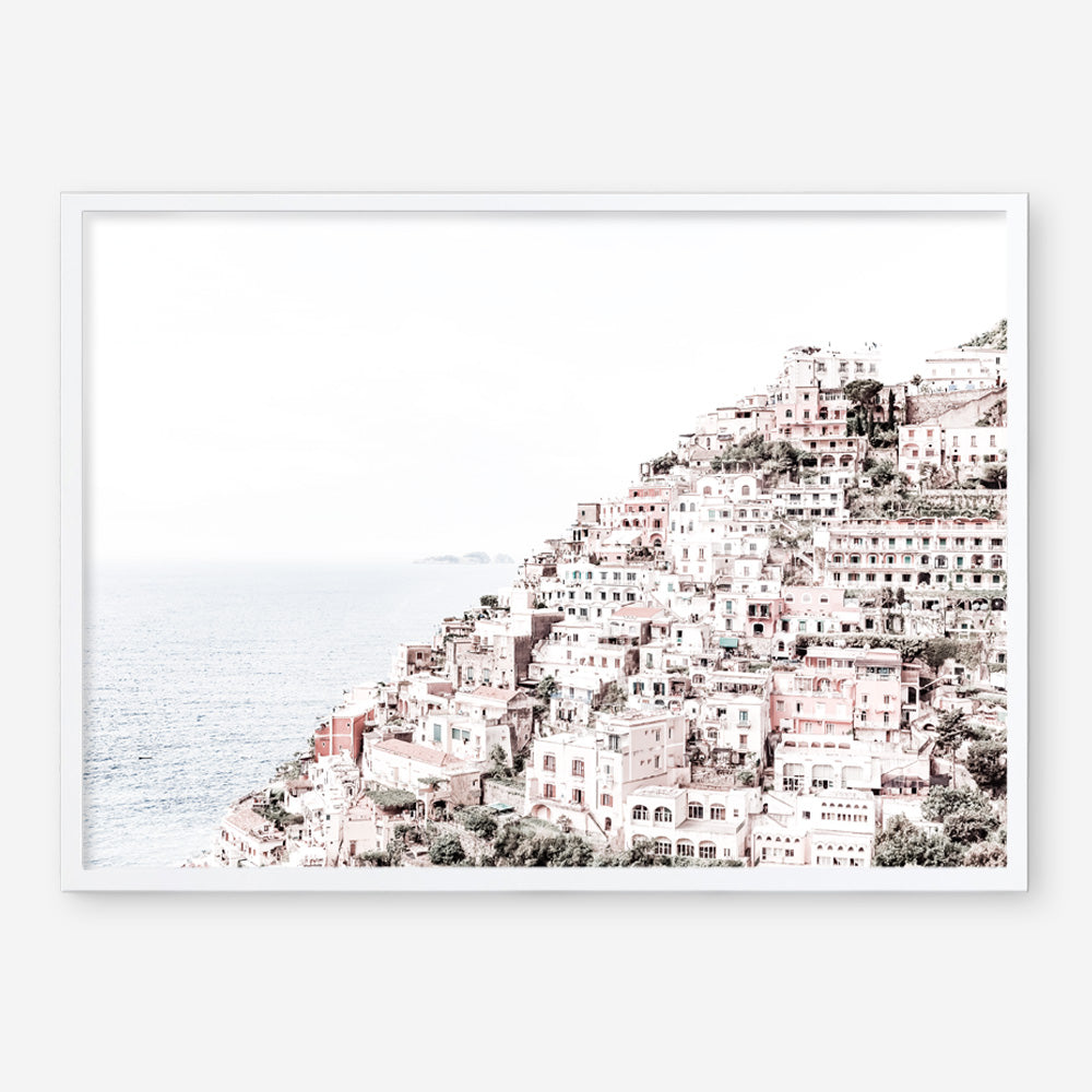 Shop Positano I Photo Art Print a coastal themed photography wall art print from The Print Emporium wall artwork collection - Buy Australian made fine art poster and framed prints for the home and your interior decor, TPE-768-AP