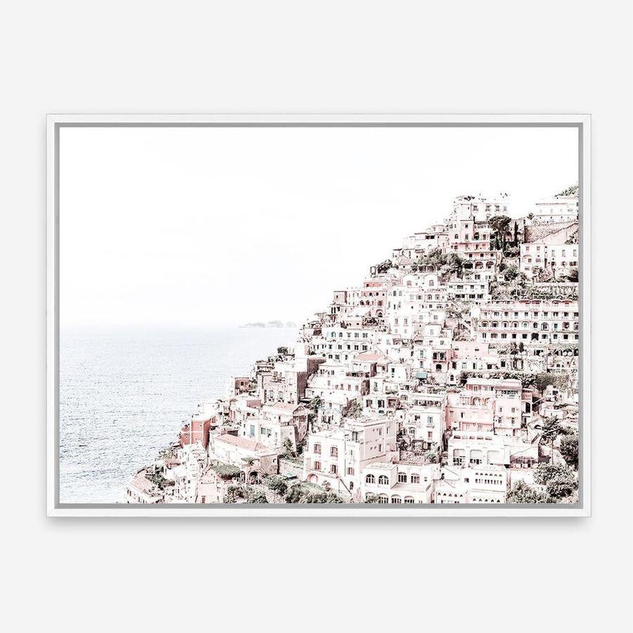 Shop Positano I Photo Canvas Print a coastal themed photography framed stretched canvas print from The Print Emporium wall artwork collection - Buy Australian made prints for the home and your interior decor space, TPE-768-CA-35X46-NF