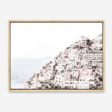 Shop Positano I Photo Canvas Print a coastal themed photography framed stretched canvas print from The Print Emporium wall artwork collection - Buy Australian made prints for the home and your interior decor space, TPE-768-CA-35X46-NF