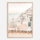 Shop Positano Sunset I Photo Art Print a coastal themed photography wall art print from The Print Emporium wall artwork collection - Buy Australian made fine art poster and framed prints for the home and your interior decor, TPE-1106-AP