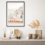 Shop Positano Sunset I Photo Art Print a coastal themed photography wall art print from The Print Emporium wall artwork collection - Buy Australian made fine art poster and framed prints for the home and your interior decor, TPE-1106-AP