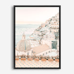 Shop Positano Sunset I Photo Canvas Print a coastal themed photography framed stretched canvas print from The Print Emporium wall artwork collection - Buy Australian made prints for the home and your interior decor space, TPE-1106-CA-35X46-NF