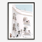 Shop Positano Villa Photo Art Print a coastal themed photography wall art print from The Print Emporium wall artwork collection - Buy Australian made fine art poster and framed prints for the home and your interior decor, TPE-1176-AP