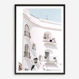 Shop Positano Villa Photo Art Print a coastal themed photography wall art print from The Print Emporium wall artwork collection - Buy Australian made fine art poster and framed prints for the home and your interior decor, TPE-1176-AP