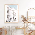 Shop Positano Villa Photo Art Print a coastal themed photography wall art print from The Print Emporium wall artwork collection - Buy Australian made fine art poster and framed prints for the home and your interior decor, TPE-1176-AP