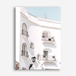 Shop Positano Villa Photo Canvas Print a coastal themed photography framed stretched canvas print from The Print Emporium wall artwork collection - Buy Australian made prints for the home and your interior decor space, TPE-1176-CA-35X46-NF