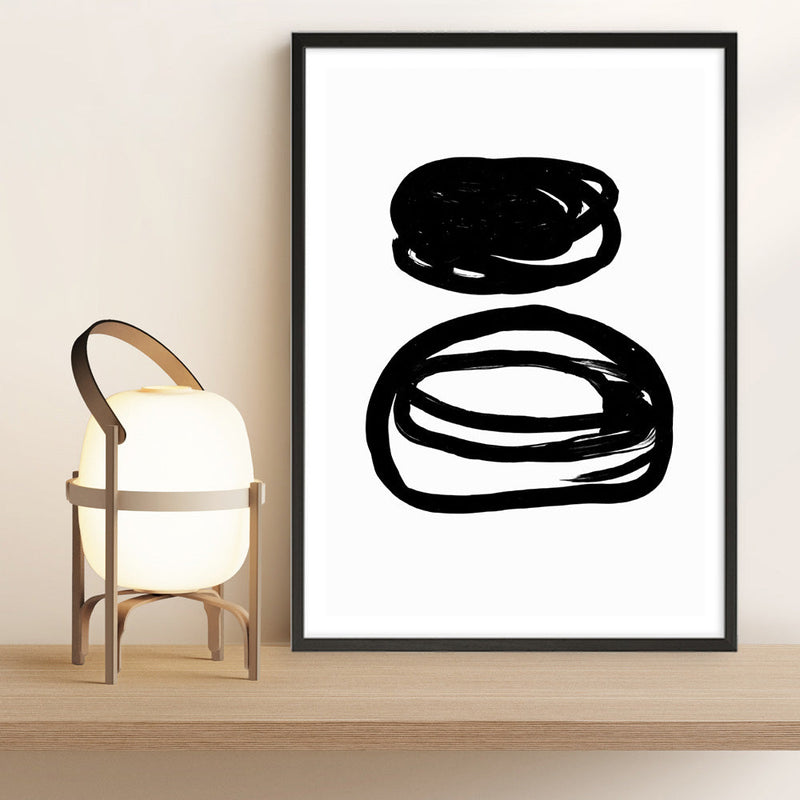 Shop Potato Swirls Art Print a painted abstract themed wall art print from The Print Emporium wall artwork collection - Buy Australian made fine art painting style poster and framed prints for the home and your interior decor room, TPE-PC-PI142-AP