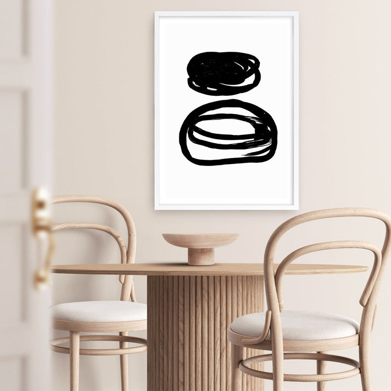 Shop Potato Swirls Art Print a painted abstract themed wall art print from The Print Emporium wall artwork collection - Buy Australian made fine art painting style poster and framed prints for the home and your interior decor room, TPE-PC-PI142-AP