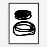 Shop Potato Swirls Art Print a painted abstract themed wall art print from The Print Emporium wall artwork collection - Buy Australian made fine art painting style poster and framed prints for the home and your interior decor room, TPE-PC-PI142-AP