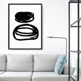 Shop Potato Swirls Canvas Print a painted abstract themed framed canvas wall art print from The Print Emporium artwork collection - Buy Australian made fine art painting style stretched canvas prints for the home and your interior decor space, TPE-PC-PI142-CA-35X46-NF