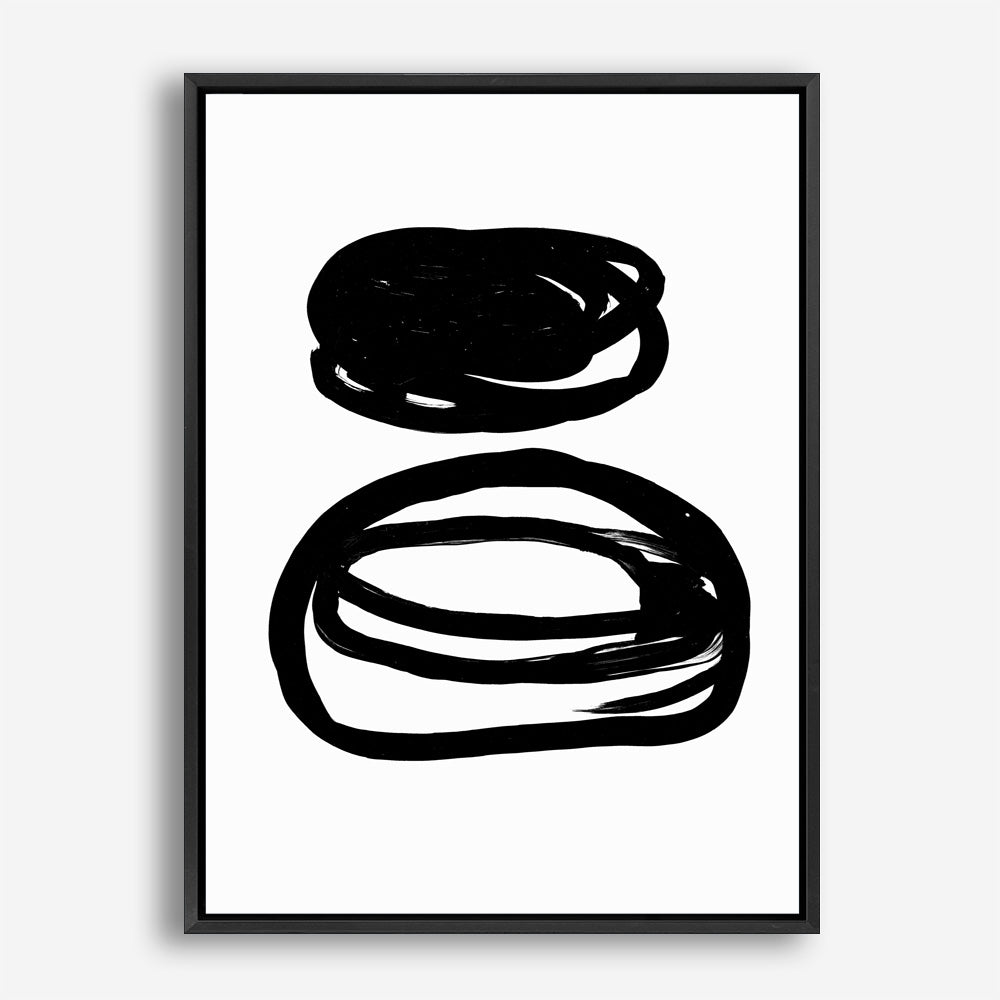 Shop Potato Swirls Canvas Print a painted abstract themed framed canvas wall art print from The Print Emporium artwork collection - Buy Australian made fine art painting style stretched canvas prints for the home and your interior decor space, TPE-PC-PI142-CA-35X46-NF