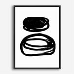 Shop Potato Swirls Canvas Print a painted abstract themed framed canvas wall art print from The Print Emporium artwork collection - Buy Australian made fine art painting style stretched canvas prints for the home and your interior decor space, TPE-PC-PI142-CA-35X46-NF