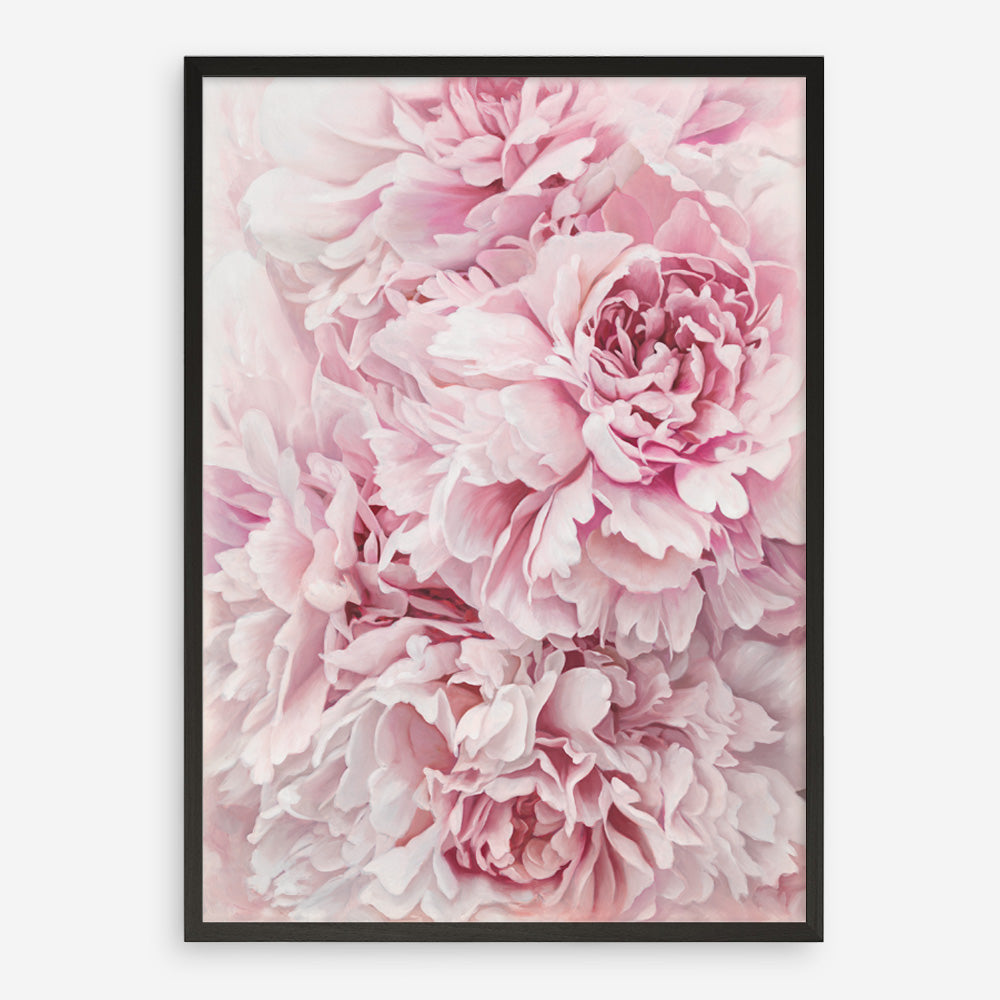 Shop Pretty Peonies Art Print a floral themed painted wall art print from The Print Emporium wall artwork collection - Buy Australian made fine art painting style poster and framed prints for the home and your interior decor room, TPE-379-AP