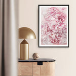 Shop Pretty Peonies Art Print a floral themed painted wall art print from The Print Emporium wall artwork collection - Buy Australian made fine art painting style poster and framed prints for the home and your interior decor room, TPE-379-AP