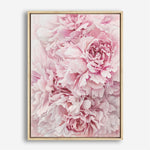 Shop Pretty Peonies Canvas Print a floral themed painted framed canvas wall art print from The Print Emporium artwork collection - Buy Australian made fine art painting style stretched canvas prints for the home and your interior decor space, TPE-379-CA-35X46-NF