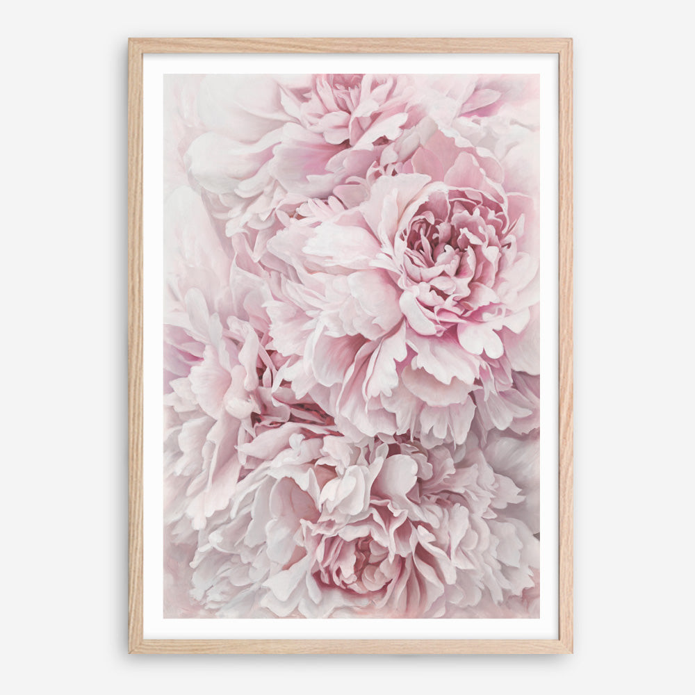 Shop Pretty Peonies II Art Print a floral themed painted wall art print from The Print Emporium wall artwork collection - Buy Australian made fine art painting style poster and framed prints for the home and your interior decor room, TPE-386-AP