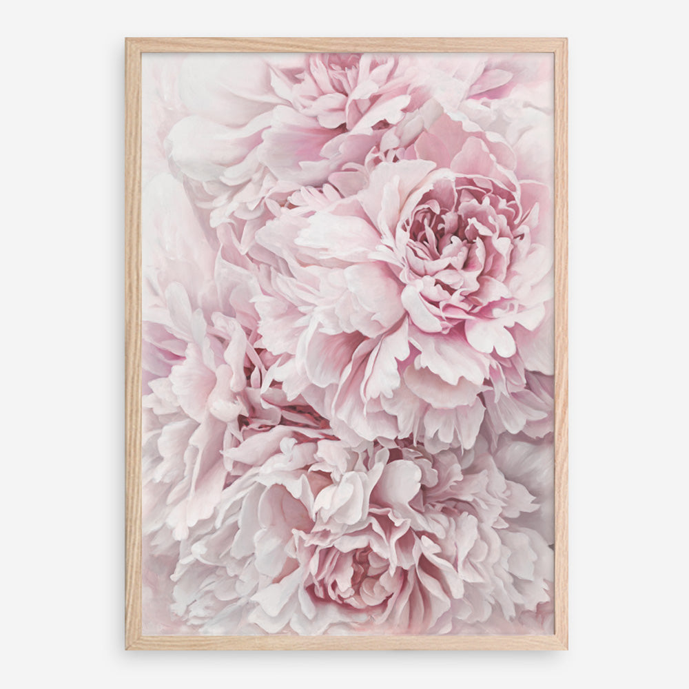 Shop Pretty Peonies II Art Print a floral themed painted wall art print from The Print Emporium wall artwork collection - Buy Australian made fine art painting style poster and framed prints for the home and your interior decor room, TPE-386-AP