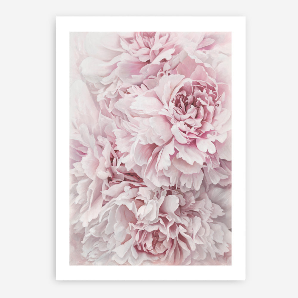 Shop Pretty Peonies II Art Print a floral themed painted wall art print from The Print Emporium wall artwork collection - Buy Australian made fine art painting style poster and framed prints for the home and your interior decor room, TPE-386-AP