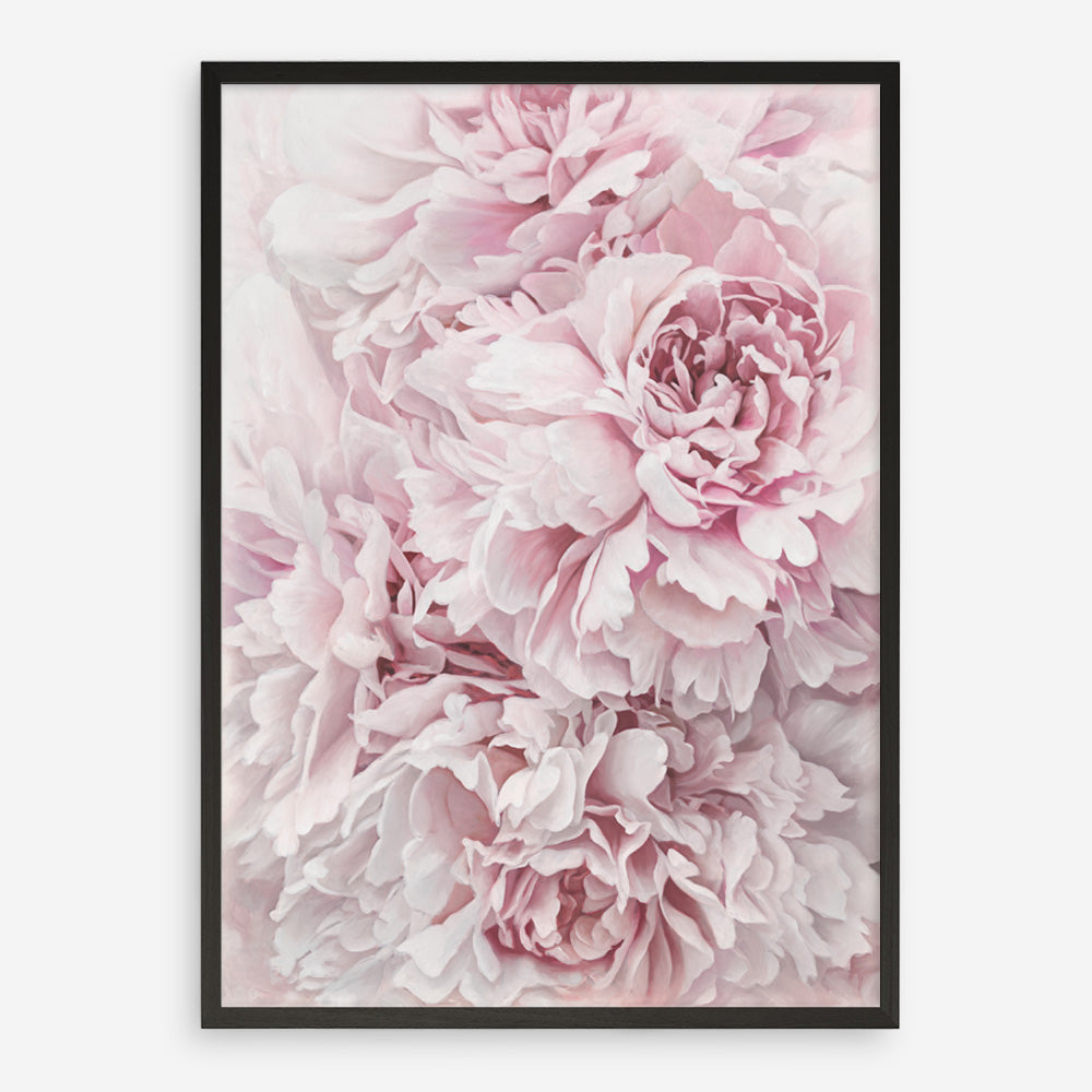 Shop Pretty Peonies II Art Print a floral themed painted wall art print from The Print Emporium wall artwork collection - Buy Australian made fine art painting style poster and framed prints for the home and your interior decor room, TPE-386-AP