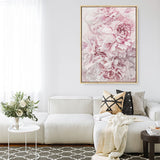 Shop Pretty Peonies II Canvas Print a floral themed painted framed canvas wall art print from The Print Emporium artwork collection - Buy Australian made fine art painting style stretched canvas prints for the home and your interior decor space, TPE-386-CA-35X46-NF