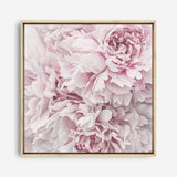 Shop Pretty Peonies II (Square) Canvas Print a floral themed painted framed canvas wall art print from The Print Emporium artwork collection - Buy Australian made fine art painting style stretched canvas prints for the home and your interior decor space, TPE-387-CA-40X40-NF