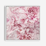 Shop Pretty Peonies (Square) Canvas Print a floral themed painted framed canvas wall art print from The Print Emporium artwork collection - Buy Australian made fine art painting style stretched canvas prints for the home and your interior decor space, TPE-380-CA-40X40-NF