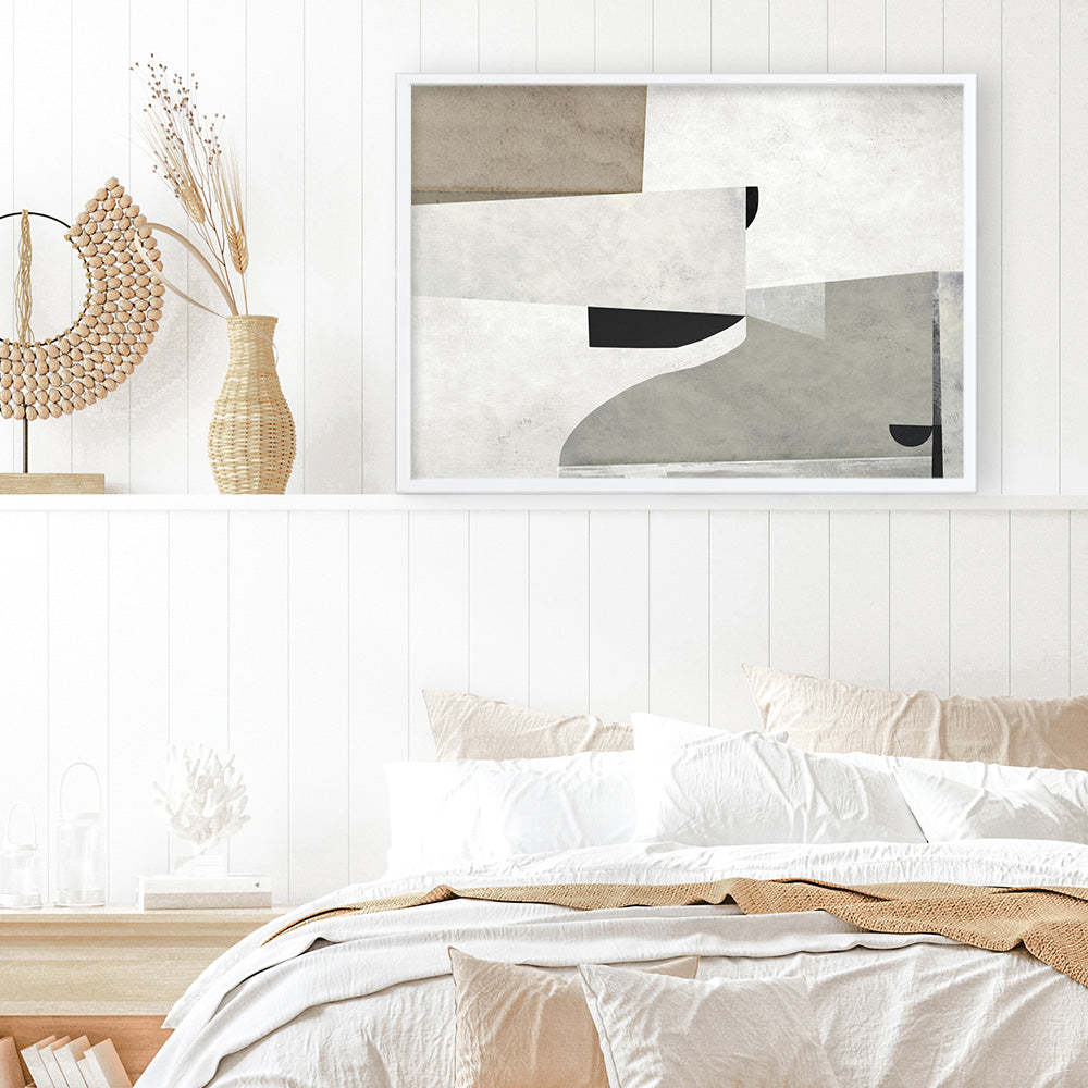 Shop Priory Art Print a painted abstract themed wall art print from The Print Emporium wall artwork collection - Buy Australian made fine art painting style poster and framed prints for the home and your interior decor room, TPE-DH-137-AP