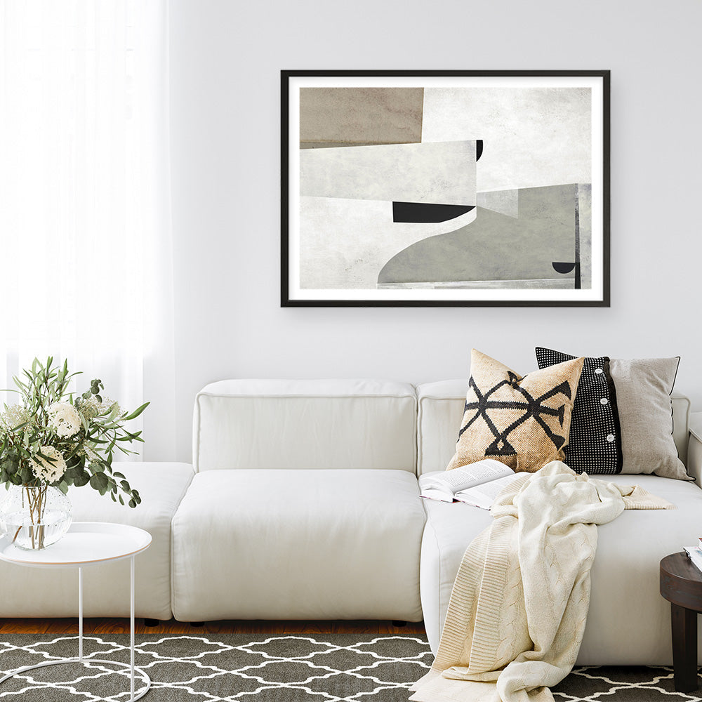 Shop Priory Art Print a painted abstract themed wall art print from The Print Emporium wall artwork collection - Buy Australian made fine art painting style poster and framed prints for the home and your interior decor room, TPE-DH-137-AP