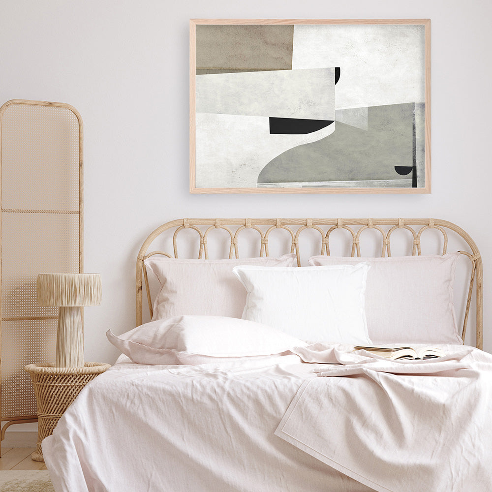 Shop Priory Art Print a painted abstract themed wall art print from The Print Emporium wall artwork collection - Buy Australian made fine art painting style poster and framed prints for the home and your interior decor room, TPE-DH-137-AP