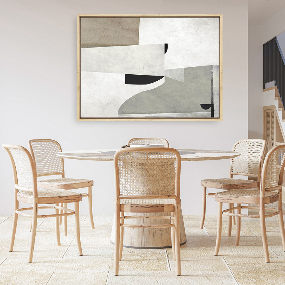 Shop Priory Canvas Print a painted abstract themed framed canvas wall art print from The Print Emporium artwork collection - Buy Australian made fine art painting style stretched canvas prints for the home and your interior decor space, TPE-DH-137-CA-35X46-NF