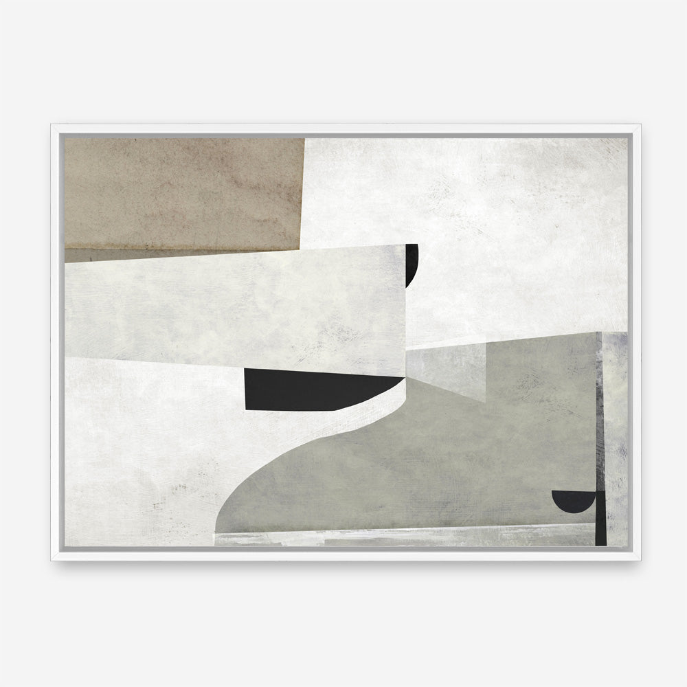 Shop Priory Canvas Print a painted abstract themed framed canvas wall art print from The Print Emporium artwork collection - Buy Australian made fine art painting style stretched canvas prints for the home and your interior decor space, TPE-DH-137-CA-35X46-NF