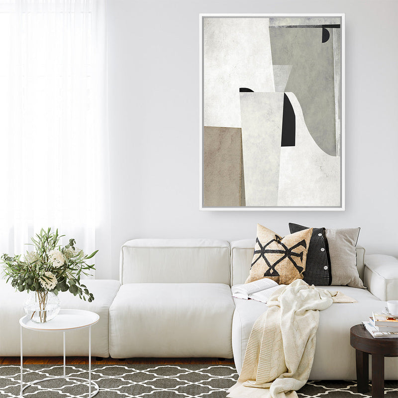 Shop Priory II Canvas Print a painted abstract themed framed canvas wall art print from The Print Emporium artwork collection - Buy Australian made fine art painting style stretched canvas prints for the home and your interior decor space, TPE-DH-196-CA-35X46-NF