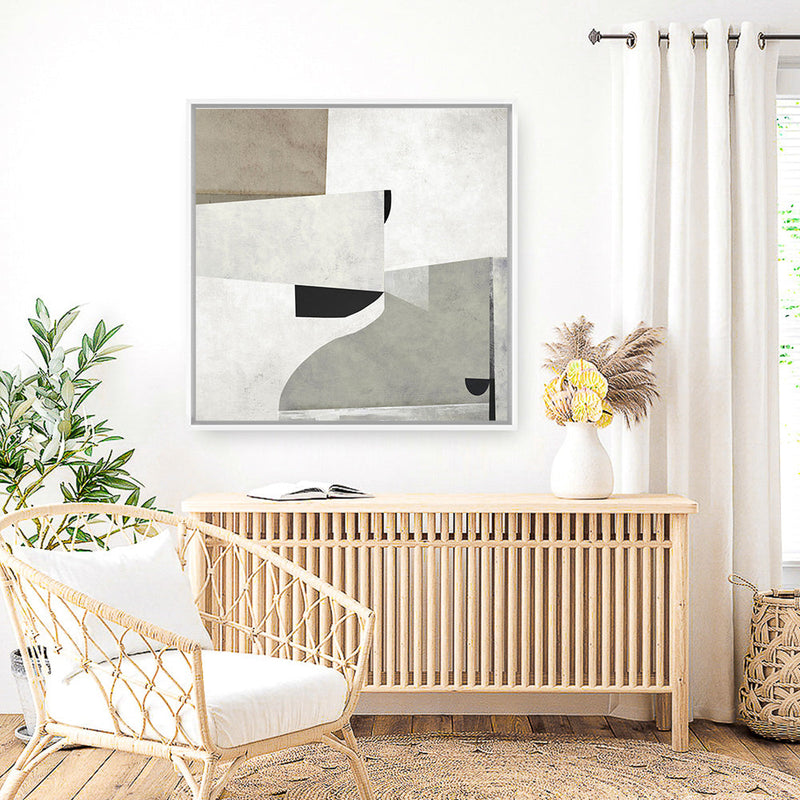 Shop Priory (Square) Canvas Print a painted abstract themed framed canvas wall art print from The Print Emporium artwork collection - Buy Australian made fine art painting style stretched canvas prints for the home and your interior decor space, TPE-DH-221-CA-40X40-NF