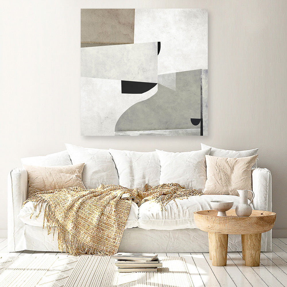 Shop Priory (Square) Canvas Print a painted abstract themed framed canvas wall art print from The Print Emporium artwork collection - Buy Australian made fine art painting style stretched canvas prints for the home and your interior decor space, TPE-DH-221-CA-40X40-NF