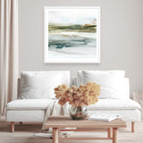 Shop Prologue I (Square) Art Print a painted abstract themed wall art print from The Print Emporium wall artwork collection - Buy Australian made fine art painting style poster and framed prints for the home and your interior decor room, TPE-PC-EZ362-AP