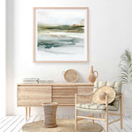 Shop Prologue I (Square) Art Print a painted abstract themed wall art print from The Print Emporium wall artwork collection - Buy Australian made fine art painting style poster and framed prints for the home and your interior decor room, TPE-PC-EZ362-AP