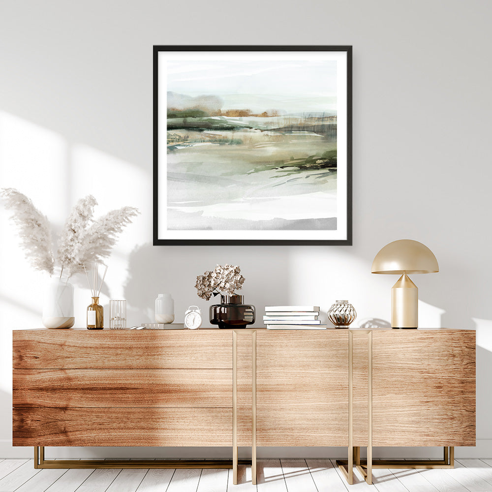 Shop Prologue II (Square) Art Print a painted abstract themed wall art print from The Print Emporium wall artwork collection - Buy Australian made fine art painting style poster and framed prints for the home and your interior decor room, TPE-PC-EZ363-AP