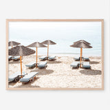Shop Psarou Beach II Photo Art Print a coastal themed photography wall art print from The Print Emporium wall artwork collection - Buy Australian made fine art poster and framed prints for the home and your interior decor, TPE-1376-AP