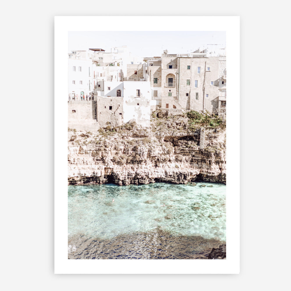 Shop Puglia View I Photo Art Print a coastal themed photography wall art print from The Print Emporium wall artwork collection - Buy Australian made fine art poster and framed prints for the home and your interior decor, TPE-1154-AP
